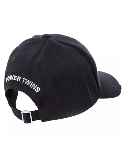 Dsquared2 Sweat and Tears Baseball Cap in Black