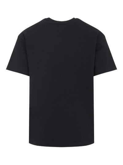 Givenchy Paris Logo Embroidered T-Shirt in Black
