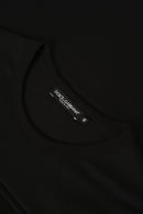 Dolce & Gabbana Embossed Plaque Logo T-Shirt in Black