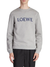 Loewe Logo Embroidered Sweatshirt in Grey