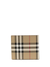 Burberry Vintage Check Wallet in Beige