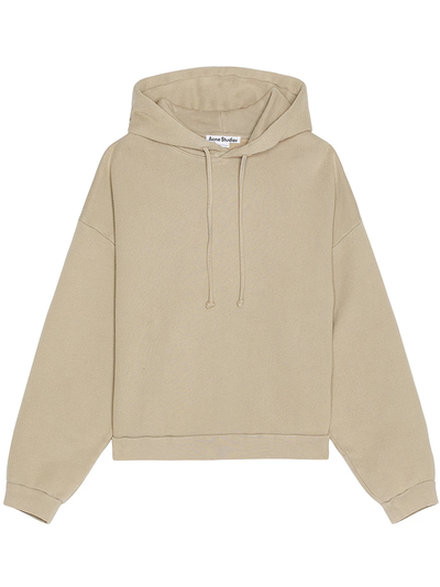 Acne Studios Hooded Sweater in Beige