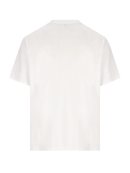 Loewe Logo Embroidered Pocket T-Shirt in White