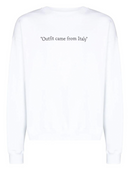 Off-White Made in Italy Sweatshirt in White