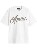 Amiri Script Logo T-Shirt in White