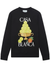 Casablanca L'Artiste Printed Crewneck Sweatshirt Black