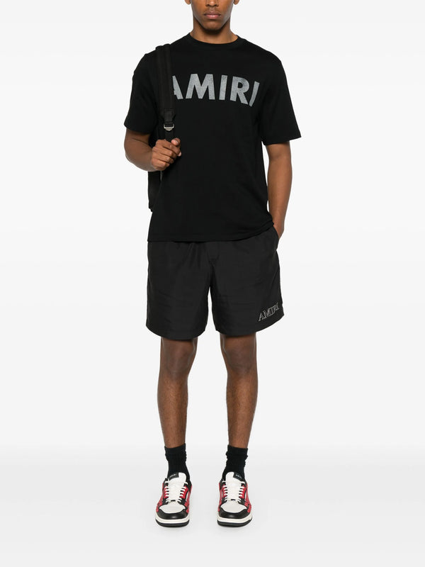 Amiri Logo Print T-Shirt in Black