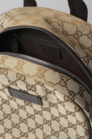 Gucci Original GG Monogram Print Backpack in Beige