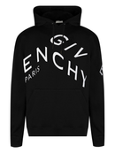 Givenchy Refracted Logo Hoodie in Black