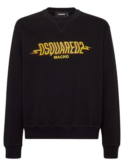 Dsquared2 Macho Sweatshirt in Black