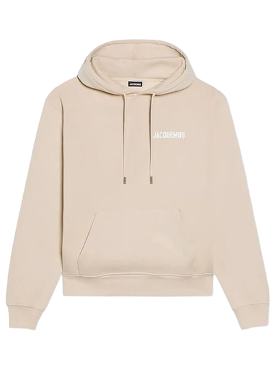 Jacquemus Le Sweatshirt Hoodie in Beige