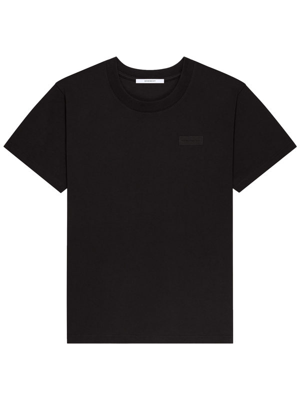 Givenchy Logo Patch T-Shirt in Black