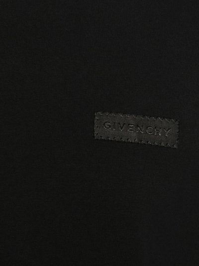 Givenchy Logo Patch T-Shirt in Black