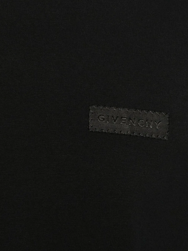 Givenchy Logo Patch T-Shirt in Black