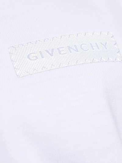 Givenchy Logo Patch T-Shirt in White