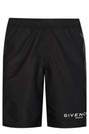 Givenchy Paris logo Swim Shorts in Black