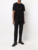 Givenchy Reverse Paris Logo Print Oversized T-Shirt in Black