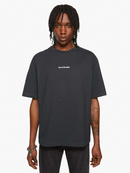 Acne Studios Small Logo Stamp T-Shirt in Black