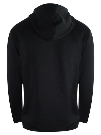 Love Moschino Jumble Logo Hoodie in Black