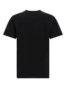 Dolce & Gabbana Italian Sportswear Flocked Logo T-Shirt in Black