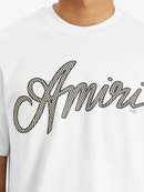 Amiri Script Logo T-Shirt in White