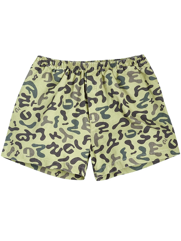 Gallery Dept G-Camo Zuma Shorts in Green