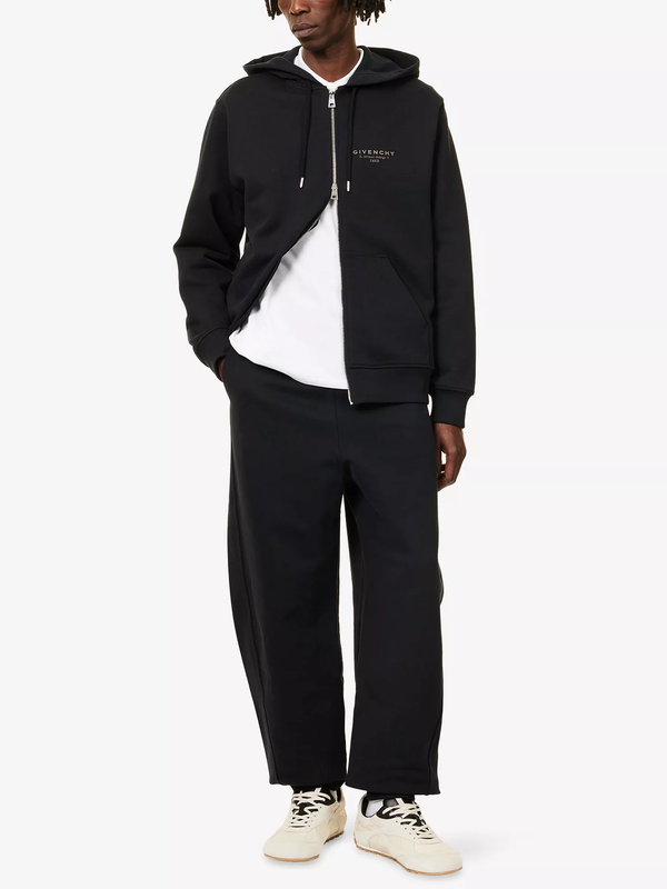 Givenchy Zip-Up Hoodie in Black