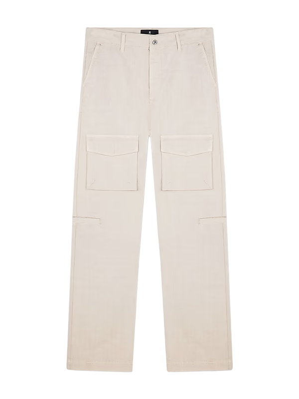 Represent Front Pocket Cargo Trousers in Champagne