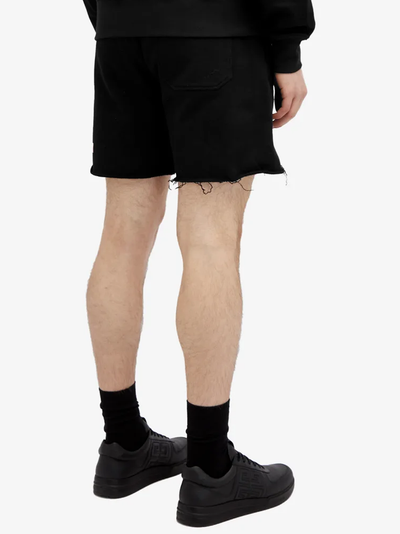 Amiri MA Watercolour Bar Shorts in Black