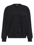 Jacquemus Santon Logo Le Sweatshirt in Black