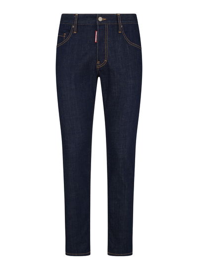 Dsquared2 Dark Rinse Wash Cool Guy Blue Jeans in Navy