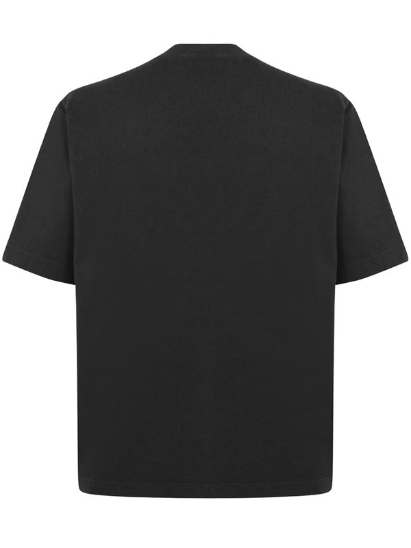 Acne Studios Small Logo Stamp T-Shirt in Black