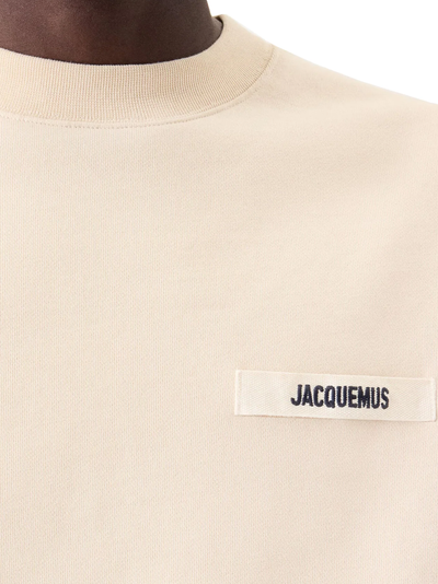 Jacquemus Le Gros Grain Sweatshirt in Beige