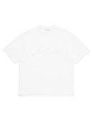 Acne Studios Embroidered Logo T-Shirt in White