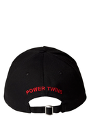 Dsquared2 Red Sweat and Tears Logo Cap in Black
