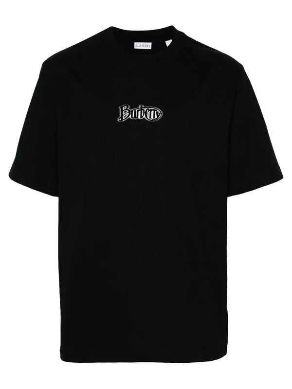 Burberry Signature Logo T-Shirt in Black