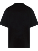 Balenciaga Reversed Logo Print T-Shirt in Black