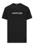 Moncler Rubber Print Logo T-Shirt in Black