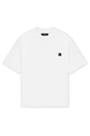 Amiri MA Logo Skater Oversized T-Shirt in White