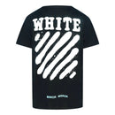 Off-White Diag Spray T-Shirt in Black