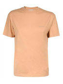 Off White Diag Regular Fit Brown T Shirt