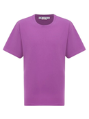 Off White Diag Oversized Purple T Shirt