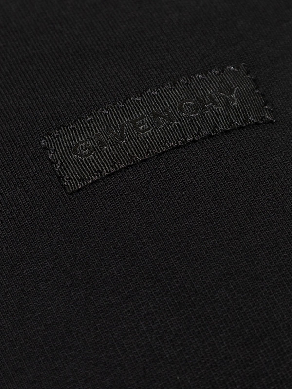 Givenchy Logo Patch Sweatshirt in Black