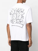 Off-White Graff Freest Over Skate Short-Sleeve T-Shirt in White