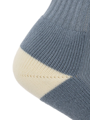 Amiri MA Stripe Socks in Dusty Blue