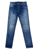Dsquared2 Stitching Detail Cool Guy Jeans in Blue