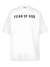 Fear of God Logo Printed Oversized T-Shirt in White