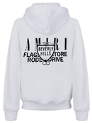 Amiri XO Beverly Hills Exclusive Hoodie in White