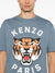 Kenzo Lucky Tiger Printed T-Shirt in Blue