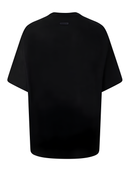 Fear Of God Logo Printed Oversized T-Shirt in Black